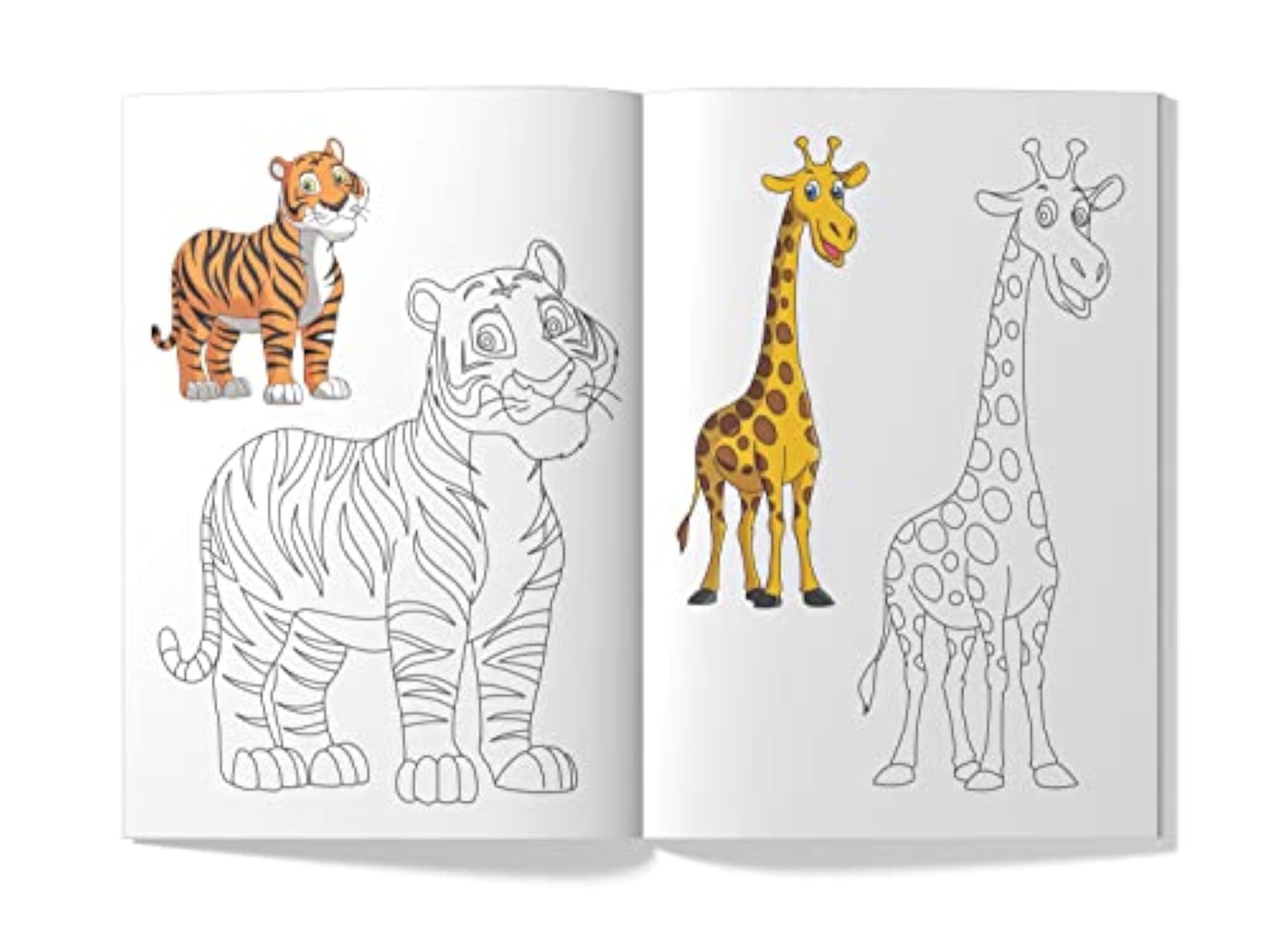 Little Artist Series Animals: Copy Colour Books